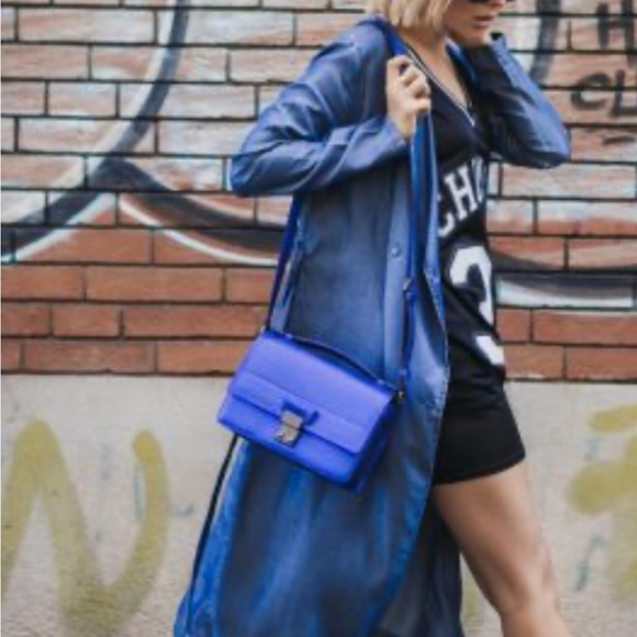 3.1 Phillip Lim Pashli Crossbody Bag in Metallic Blue - Picture 5 of 5